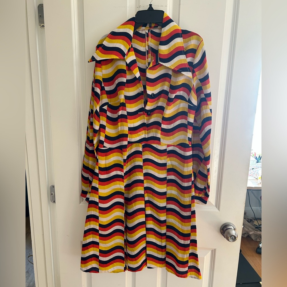Vibrant Dress, handmade-no tags